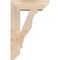 Ekena Millwork Funston Slat Smooth Bracket w/ Offset Brace, Douglas Fir, 7 1/2"W x 22"D x 34"H BKT0806X22X34FST06SDF - alternate 3